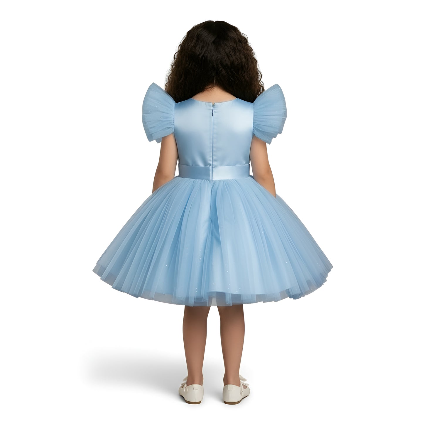 Elsa-Inspired Frozen Kingdom Party Dress