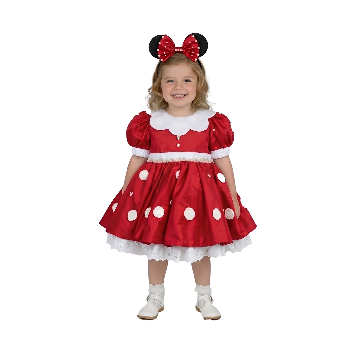 Premium Minnie Mouse Inspired Birthday Dress