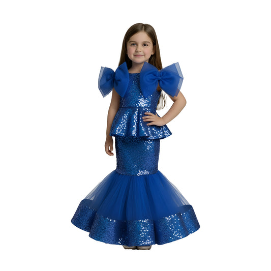 The Blue Mermaid Gown (2-in-1)