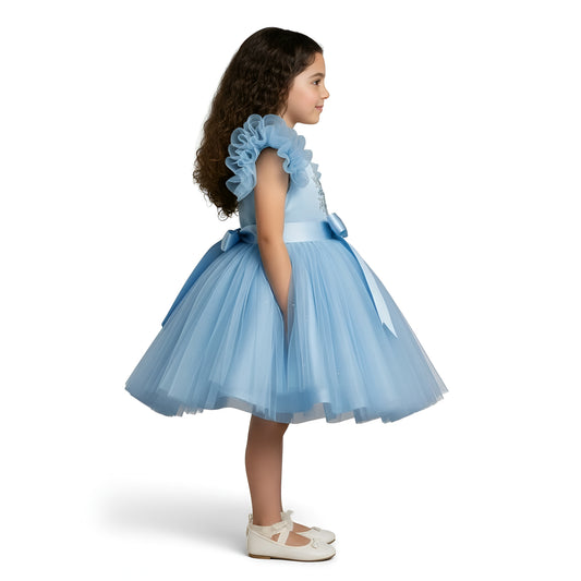 Elsa-Inspired Frozen Kingdom Party Dress