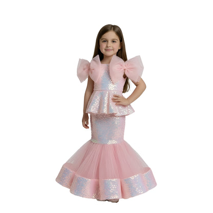 The Pearl Mermaid Birthday Gown (2-in-1 Design)