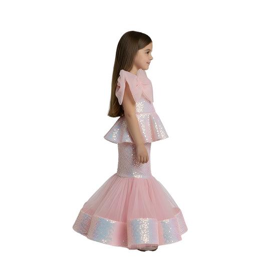 The Pearl Mermaid Birthday Gown (2-in-1 Design)