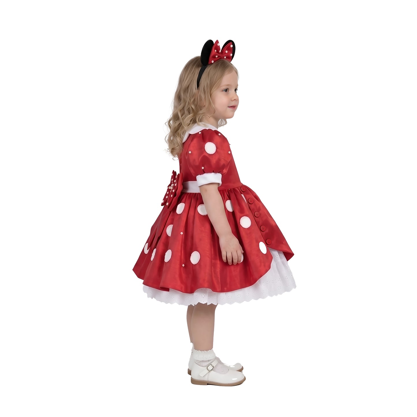 Premium Minnie Mouse Inspired Birthday Dress