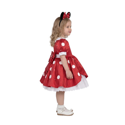 Premium Minnie Mouse Inspired Birthday Dress