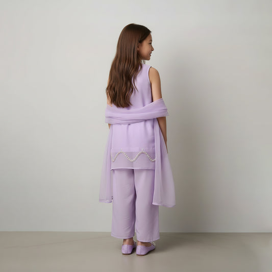 The Lilac Butterfly Farsi Set with Drapes