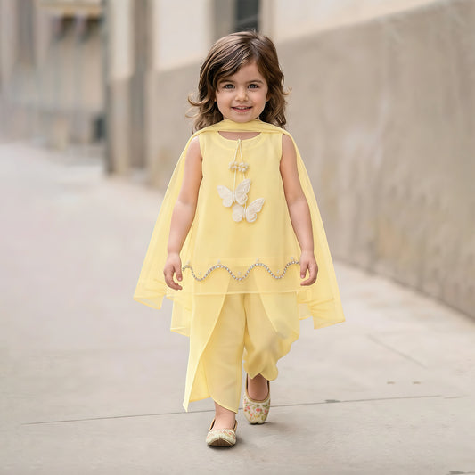 The Sunshine Butterfly Salwar set