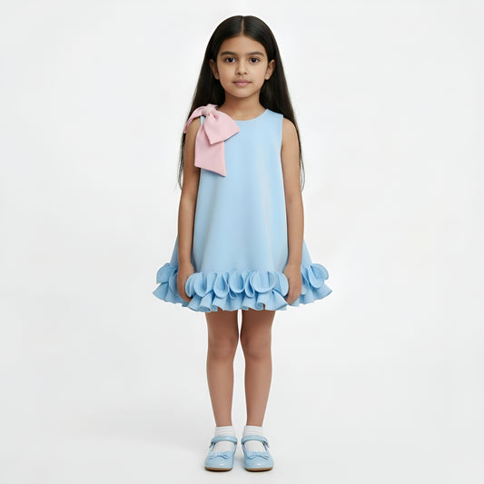 Sky Blue Cloud Dress