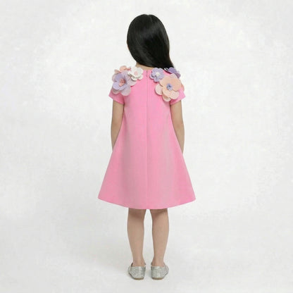The "Maya" Floral Bloom Trapeze Dress