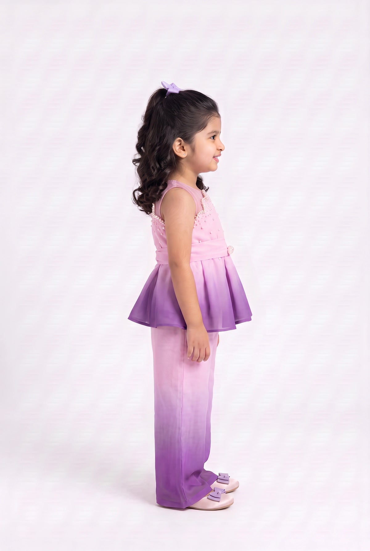Ombré Dream Peplum Coord Set